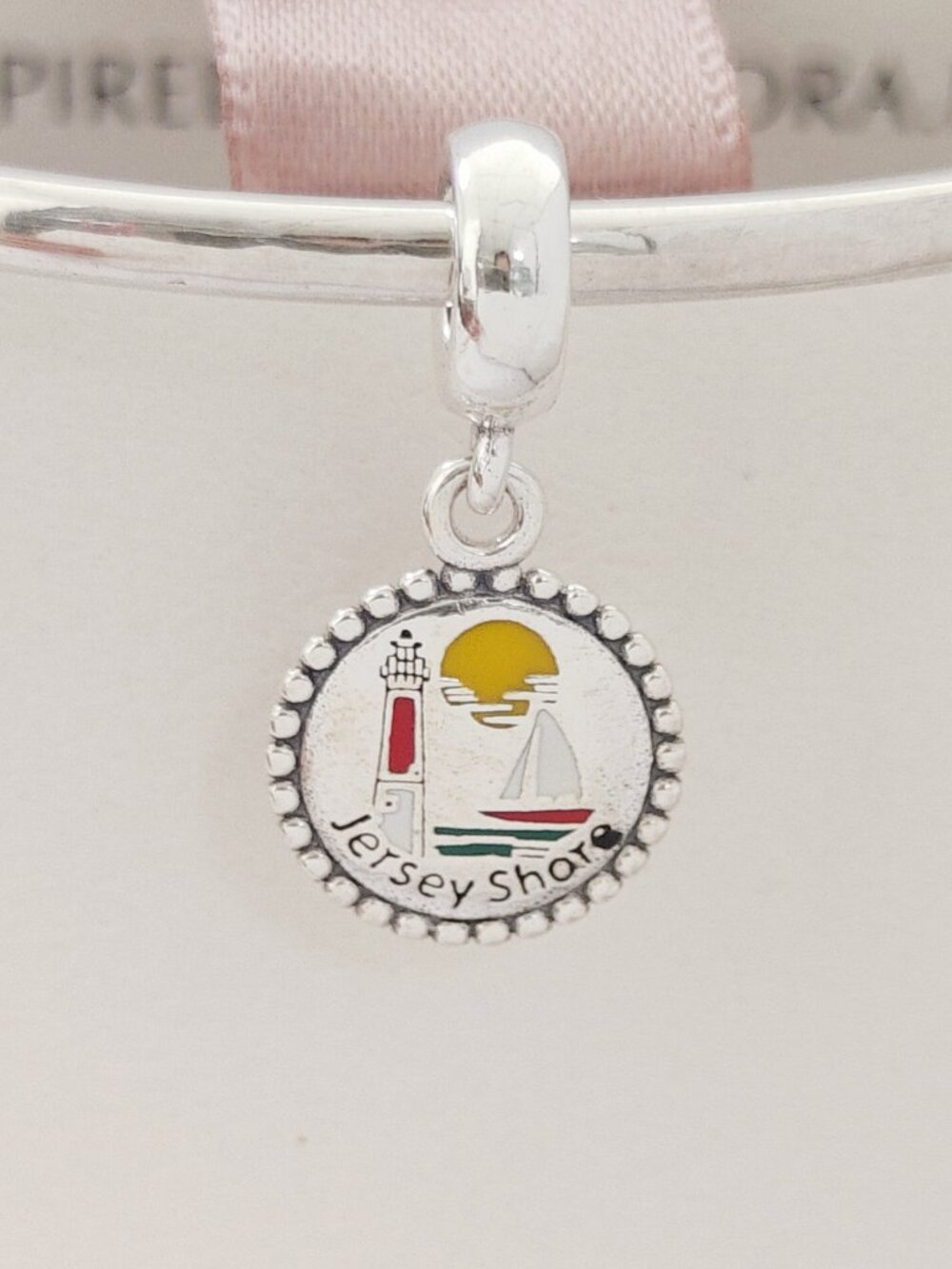 Pandora Jersey Shore Exclusive Dangle Charm 925 Sterling Silver with box